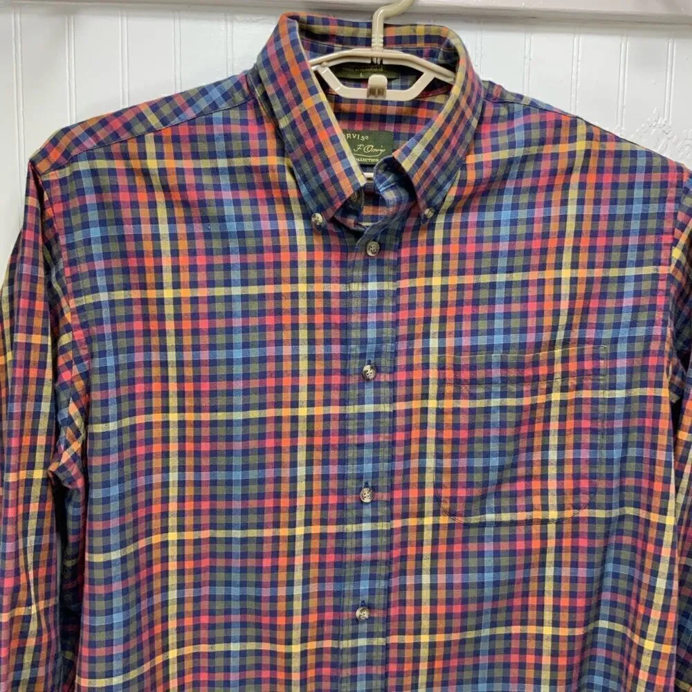 ORVIS wool blend long sleeve shirt
